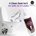Sparkbliss Toilet Seat Kit Sanitizer Spray Lavender, Kills 99.99% Germs on Toilet Seat, Spray for Protect From Germs in 10 seconds & Feel Fresh Scent -100ml. 