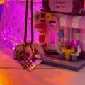 Barbie Love Necklace Diamond Castle Princess Natural Crystal Heart-Shaped Necklace Couple Girlfriends Ornament New Year Gift. 