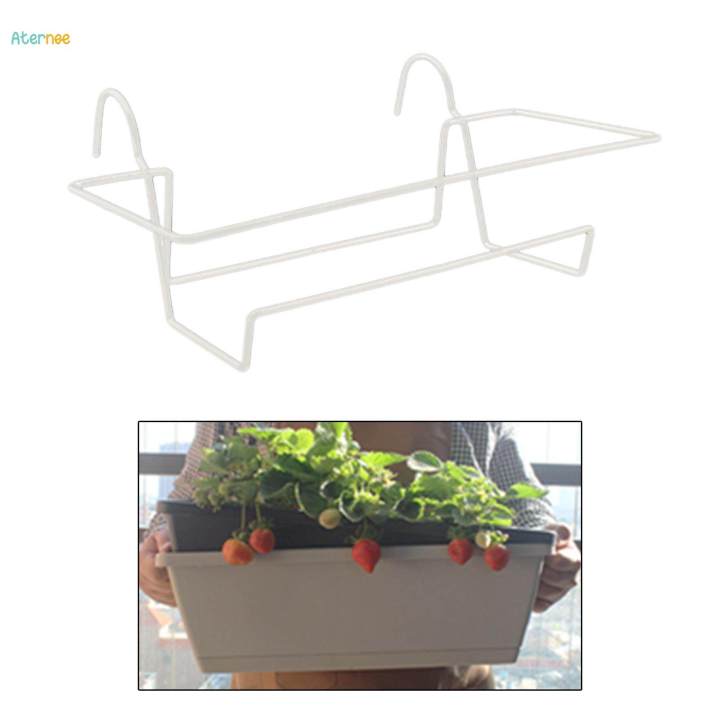 Hanging%20Railing%20Planters,%20Railing%20Flower%20Holder,%20Metal%20Stand%20Durable%20Art%20Rack,%20Planter%20Stand%20for%20Deck%20Railing,%20Flower%20Pot%20Holder%20for%20Patio%20Fence%20-%20Image%204