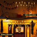 Halloween Floating Candles with Remote Control LED Flameless Candles Hanging Flameless Candlesticks LED Taper Candles.