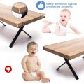 4PCS Baby Safety Silicone Corner Protector Set – Transparent Table & Furniture Edge Protection Cover | Kids Anti-Collision Corner Guards | Soft Shockproof Silicone Protectors. 