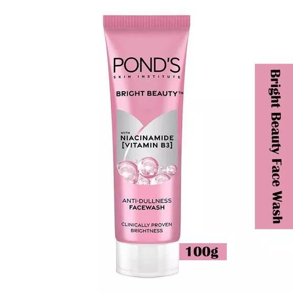 Pond's Bright Beauty with Niacinamide Vitamin B3 Anti Dullness Face Wash 100g