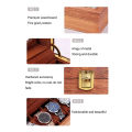 Watch Organizer Wooden Watch Box 10 Slots Large Watch Display Storage Case with Clear Lid for Bracelet Necklace Wooden Watch Box. 