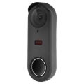 Silicone Case Designed for Google Nest Hello Doorbell Cover (Black) - Full Protection Night Vision Compatible. 