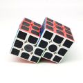 Cube Twist Double 3x3 Connected Carbon Fiber Magic Cube Speed Cube Puzzle Toy For Kids Boys Gift Magic Toys Brain Teasers. 