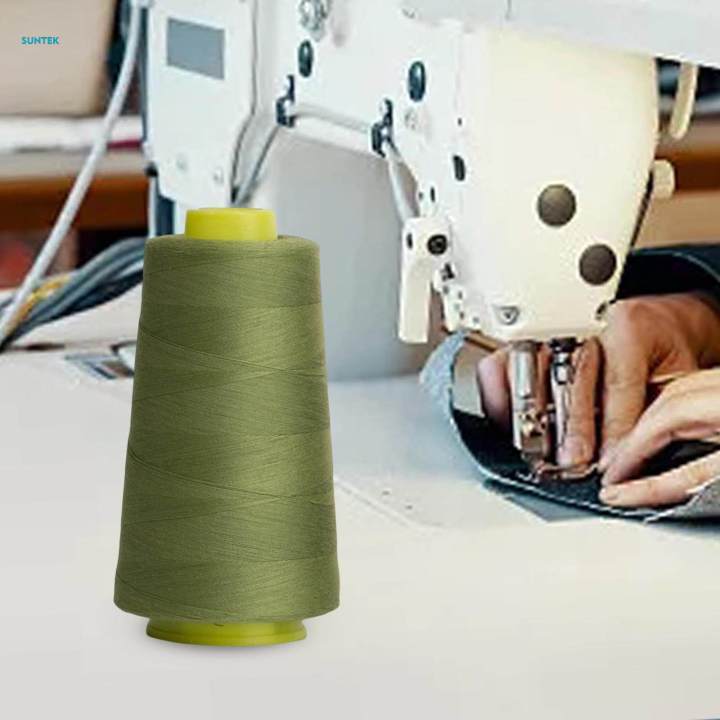 Polyester Sewing Thread Embroidery High Strength 3000 Yards Each Spool Sewing Thread Spools for Needlecraft Hand Sewing Machine Leathercraft