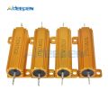 50W 5% Aluminum Housed Case Power Metal Shell Case Wirewound Resistor 0.1~1K 0.1 0.5 1 1.5 2 3 6 10 12 15 20 22 30 50 100 1K ohm.