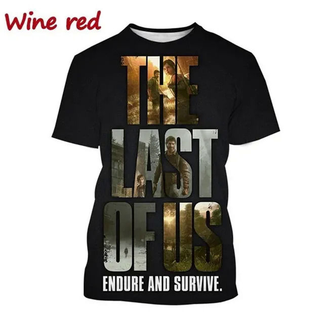 TV%20Series%20The%20Last%20of%20Us%20Game%20T%20Shirts%20for%20Men%203D%20Print%20T-shirt%20Womens%20Clothing%20Harajuku%20Fashion%20Streetwear%20Kids%20Tee%20Shirts%20Tops%20-%20Image%207