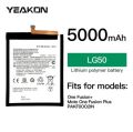Motorola LG50 5000 mAh Mobile Battery for Motorola Moto E5 Plus. 