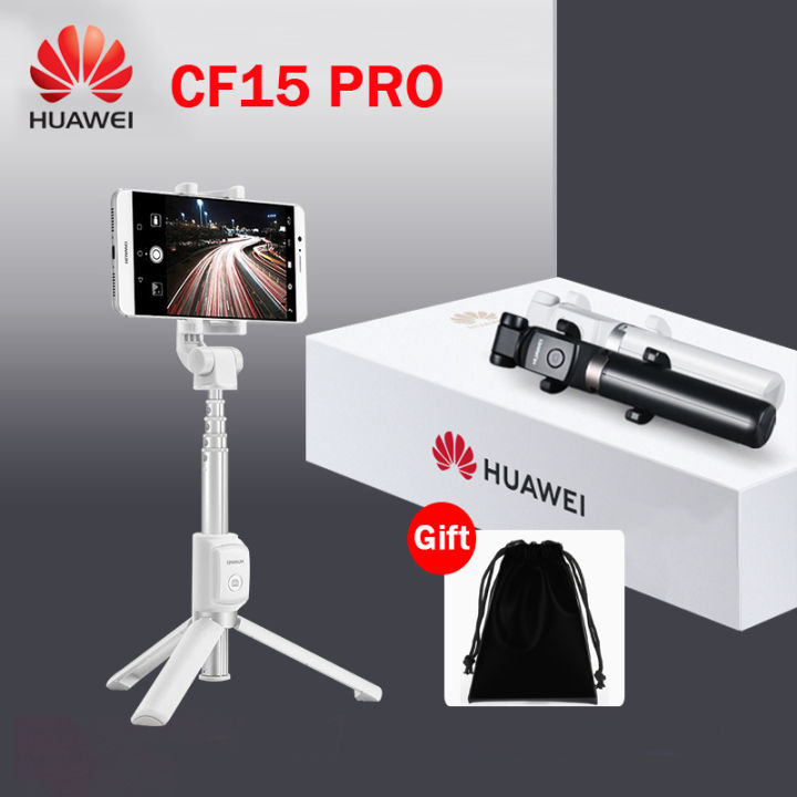 HUAWEI CF15 Pro Wireless Bluetooth Selfie Stick Travel Tripod Portable Tripod Control Monopod Handheld Android With Bag