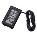 LCD Digital Thermometer Hygrometer for Freezer Refrigerator Fridge Temperature Sensor Gauge Instruments Cable. 
