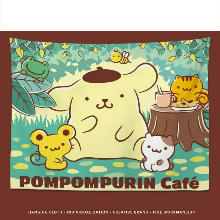 Kawaii%20Sanrio%20Cartoon%20Purin%20Tapestry%20Cute%20Pompompurin%20Room%20Decor%20Y2K%20Room%20Decoration%20Cinnamoroll%20Kuromi%20Creative%20Children%20Gifts%20-%20Image%207