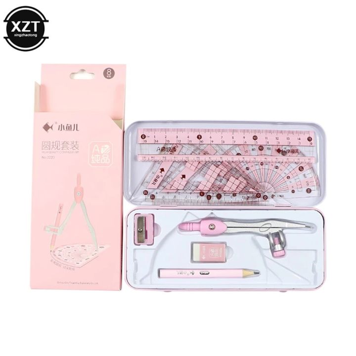 8%20pcs/set%20Ruler%20Compass%20Eraser%20Triangle%20Protractor%20Set%20Geometry%20Stationery%20Mathematical%20For%20Boy%20Girl%20Students%20School%20Supplies%20-%20Image%207
