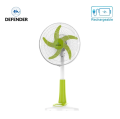 Defender/Kennede 16" Rechargeable Fan MCF-2986HRS with Remote Controller. 