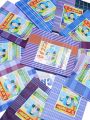 LUNGI FOR MEN - 4 PCS BUNDLE PACKAGE - MULTI COLOR CHECK DESIGN LUNGI - COTTON & POLYESTER YARN MIXED FABRIC LUNGI - STITCHED LUNGI (5 HAND) - লুঙ্গি. 