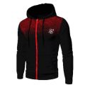 Ropa Hompre High Street Brand SikSilk Plus Velvet Print Polka Dot Men's Hoodie Outdoor Street Sports Running Training Sweatshirt. 