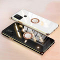 For Lenovo K13 Note Case Soft Transparent Plating Cover for Lenovo K13 Note Back Cover Antioxidant Clear Ring Casing.