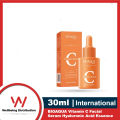BIOAQUA Vitamin C Facial Serum 30ml Hyaluronic Acid Essence Anti-Aging Moisturizing Face Skin Care. 
