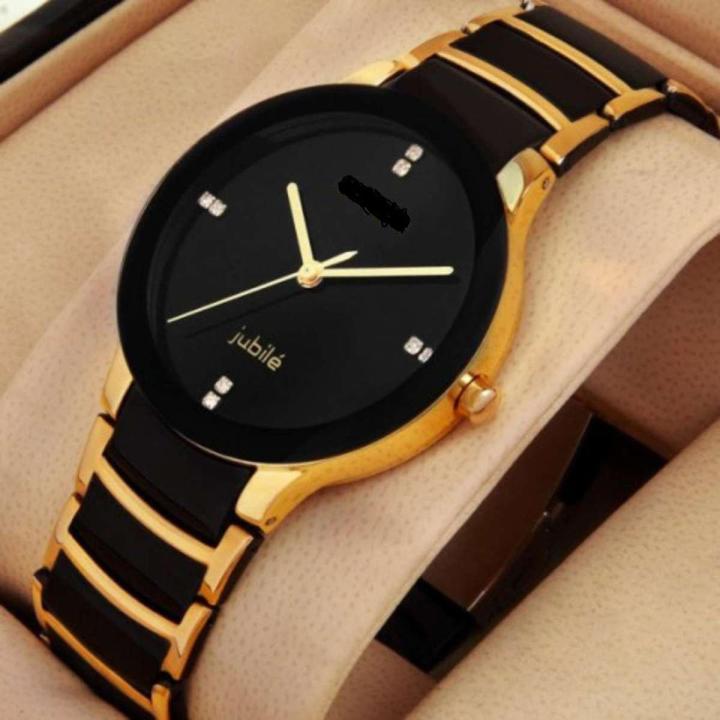 Metal Analog Dial Watches for Men