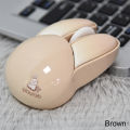 【Funny Bunny Toy Store】Wireless Mouse Kawaii Rabbit Shape Mice Ergonomic 3D Office Mute Mouse for Kid Girl for Desktop Computer Laptop. 