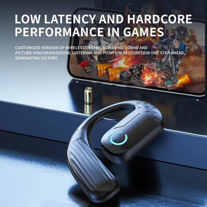 Open%20Wireless%20Headset%20Bluetooth%205.4%20180%C2%B0%20Rotation%20Adjustable%20Left%20Right%20Ear%20Universal%20Earphone%20Mic%20Sport%20Business%20Music%20Ear-Hook%20-%20Image%204