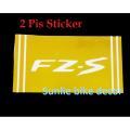 Suspension/ shock absorber / fork Sticker for Motorcycle FZ-S- Golden. 