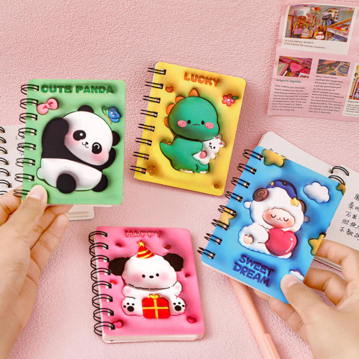 Painting%203D%20notebook%20Cute%2080%20sheets%20Kawaii%20Painting%20coil%20notebook%20Stationery%20Three-dimensional%20Mini%20pocket%20notepad%20for%20School%20Office%20Travel%20Art%20enthusiasts%20Journaling%20-%20Image%207
