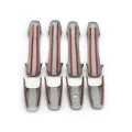 4Pcs Side Door Handle Frame Trim for Honda Civic 06-11 with 1003C (CF10134) Cabin Air Filter for ACURA, CSX , HONDA. 