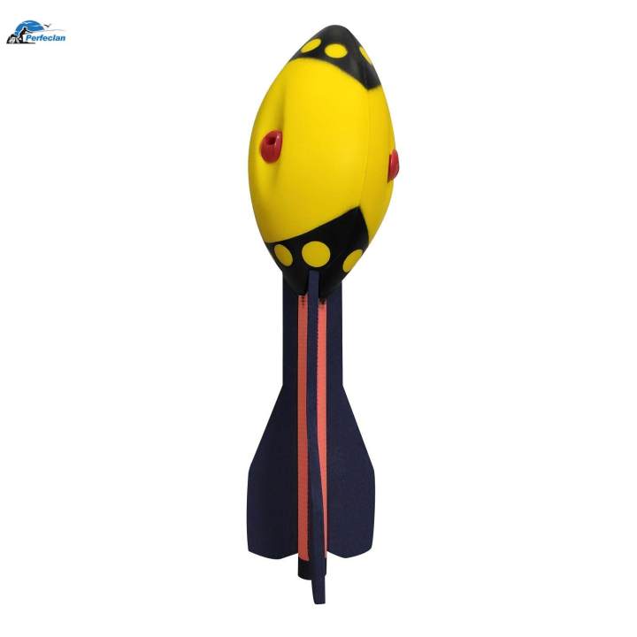 Whistle Throw Ball Toy Rocket Ball Ball Throw Toy for Throwing Game yellow