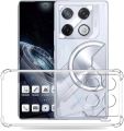 Infinix GT 10 Pro 5G (With 4 Sided Bit) Premium Silicone Case Crystal Clear Soft TPU Ultra-Thin Transparent Flexible Protective Mobile Phone Back Cover. 