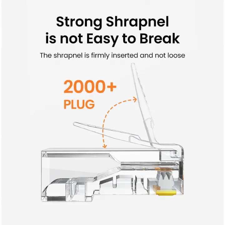 UGREEN%20RJ45%20Connector%2050pcs/100pcs%20CAT6%20RJ45%20Gold-plated%20Ethernet%20Cable%20Connectors%20for%20Network%20Cable%20-%20Image%207