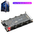 stable motherboard control and remote case fan controller durable pwm+argb home for computer cooling diy repairing.