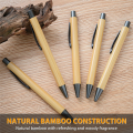 100Pcs Bamboo Pens Bulk Wooden Bamboo Pens Engraving Wooden Ballpoint Pen Gift Pen Bulk Easy to Use. 