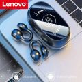 Original Lenovo M47 Wireless Earbuds Bluetooth Headset Charging Earphones Bone Conduction Headphones Sport With Mic free New.