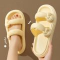 New Summer Fashion Slippers Non-slip Lithe Soft Slides Comfort Seabeach Sandals Outdoors Women Shoes Ladies' Home Flip Flops. 