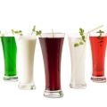 250 ml Clear Glass Juice & Lacchi Glass Set of 06 Pieces - Serve Your Beverages in Elegant Glassware.