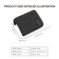 Shigetsu Wallet Collection For Men Leather Minimalist Pocket Zipper Bifold Trifold Money Clip.