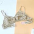 Womens Ultrathin Silk Satin Bra Wireless Comfortable Bralette Underwear Lingerie.