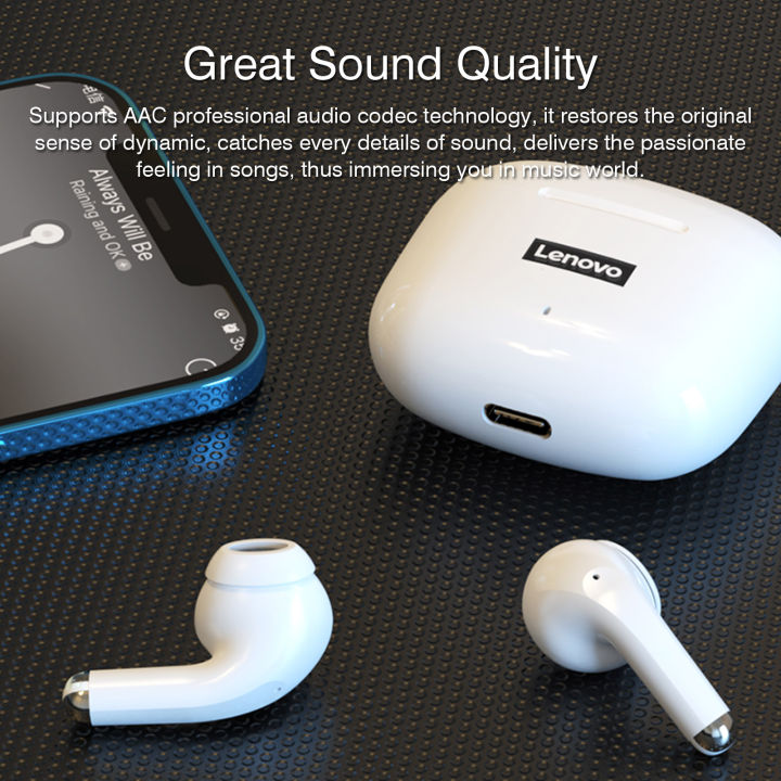 (New)Lenovo%20LP40%20True%20Wireless%20Headphones%20BT%205.1%20Mini%20Earbuds%20Sweatproof%20Sport%20Headset%20Touch%20Control%20In-ear%20Earphones%20with%20Mic%20-%20Image%206