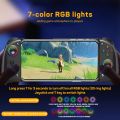 LinYuvo Meteor Light Mobile Gaming Controller for Switch/OLED/Iphone/Android(175mm) with Mechanical Buttons Hall Effect Joystick.