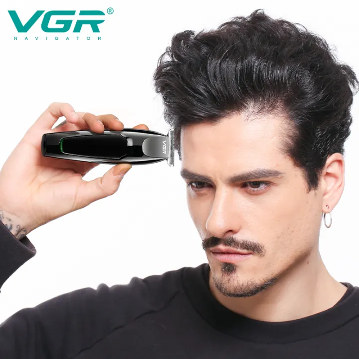 Men Shaver Machine VGR Hair Clipper Professional Hair Trimmer 0mm Hair Cutting Machine ...