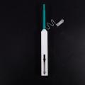 2Pcs FTTH Optical Fiber Pen Cleaner Tool Cleaning 2.5Mm LC MU 1.25Mm SC FC ST Connector Fiber Optic Cleaning Tools Smart Cleaner. 