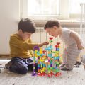 DIY Track Blocks Construction Marble Run Race Track Building Blocks Kids 3D Maze Toys Children ChristGift. 
