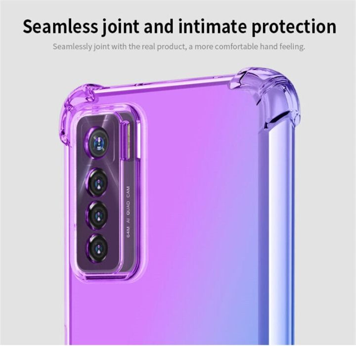 xprmy%20for%20Tecno%20Camon%2017P%20(6.8%20)%20Multicolor%20Silicone%20TPU%20Casing%20Soft%20Buffer%20Thin%20Anti%20fall%20Corners%20solid%20color%20Phone%20Cover%20-%20Image%204