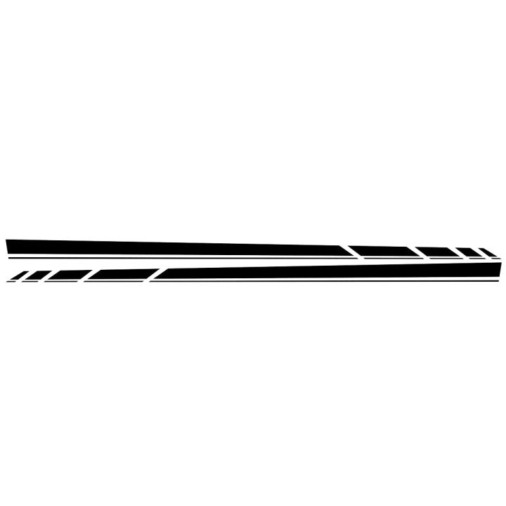 2Pcs Car-Styling Side Auto Body Side Strips Vinyl Decal Stickers for Transporter T4 T5 T6 Van
