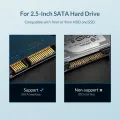 ORICO M95SS 2.5 inch HDD Cage SSD Disk Caddy Hard Disk Aluminum Support 2TB Hard Disk Drive Box Enclosure with 6Gbps HDD Case Bay. 