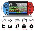 X7 Handheld Game Console Kids Game Player 10000 Games Build in. 
