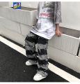 Tassel Pants Men's Fashion Brand Pendant Wide Leg Hip Hop Lazy Wind Jeans Couple's Pants Loose Jeans Men. 