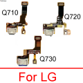 【Tenderneyy】USB Charger Flex Cable For LG Q Stylus Q710 Charging Jack Port Flex Ribbon For LG Stylo 5 Q720 Stylo 6 Q730 Replacement Parts.