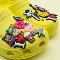 【NEW】 1PCS Karol G Shoes Charms Croc Jeans Medical Shoes Decoration Buckle Animals Garden Sandals Accessories Kids Gifts Wholesale. 
